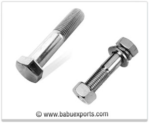 Hex Bolts Hexagon Bolt manufacturers in India Precision High Tensile Fasteners exporters suppliers in India Punjab Ludhiana