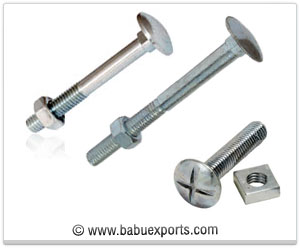 Cup Square Bolt Nut manufacturers in India Precision High Tensile Fasteners exporters suppliers in India Punjab Ludhiana