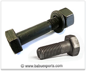 Galvanized Bolts Nuts Washers manufacturers in India Precision High Tensile Fasteners exporters suppliers in India Punjab Ludhiana