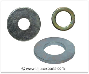 Plain Washers Flat Washers manufacturers in India Precision High Tensile Fasteners exporters suppliers in India Punjab Ludhiana